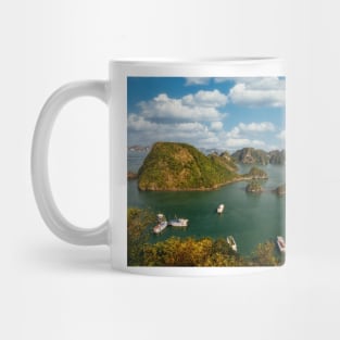 Ha Long Bay near Hanoi in Vietnam Mug